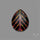 Aurora Opal Inlay Black Onyx Leaf Doublet