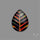 Aurora Opal Inlay Black Onyx Leaf Doublet