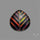 Aurora Opal Inlay Black Onyx Leaf Doublet