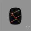 Aurora Opal Inlay Black Onyx Doublet