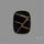 Aurora Opal Inlay Black Onyx Doublet