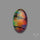 Aurora Opal Leaf Skeleton Inlay Doublet with Quartz