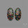 Crushed Opal Inlay In Quartz Doublets Pair