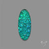 Dichroic Glass Doublet Mughal Carving