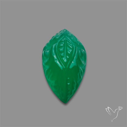 Zimbabwe Chrome Chalcedony Mughal Carving