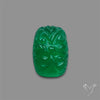 Zimbabwe Chrome Chalcedony Mughal Carving