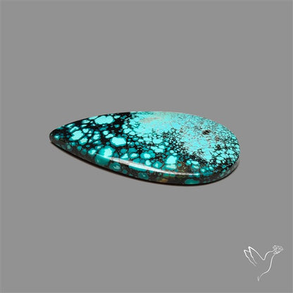 Selected Large Hubei Turquoise Cabochon