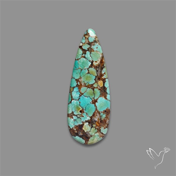 Selected Large Hubei Turquoise Cabochon