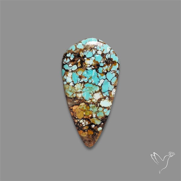 Selected Hubei Turquoise Cabochon