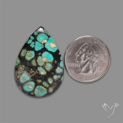 Selected Hubei Turquoise Cabochon