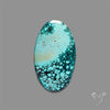 Selected Hubei Turquoise Cabochon