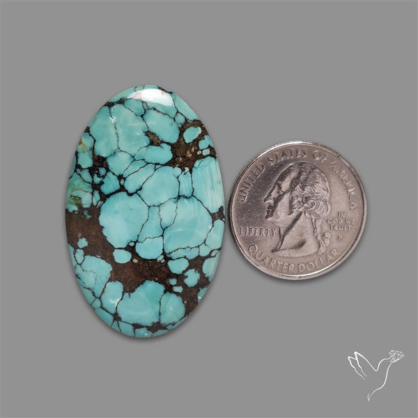 Selected Hubei Turquoise Cabochon