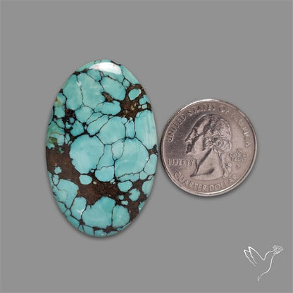 Selected Hubei Turquoise Cabochon