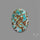 Selected Hubei Turquoise Cabochon