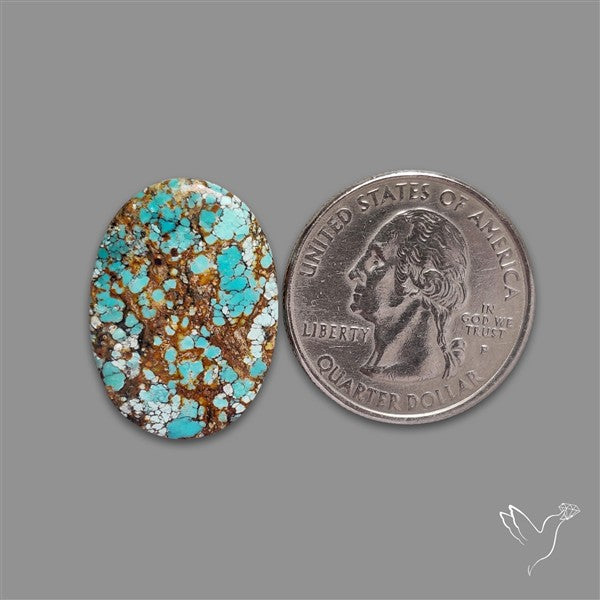 Selected Hubei Turquoise Cabochon