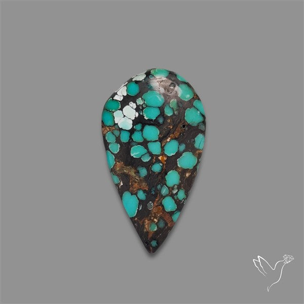 Selected Hubei Turquoise Cabochon