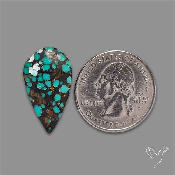 Selected Hubei Turquoise Cabochon