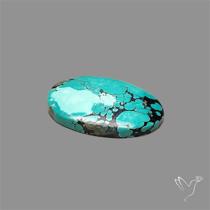 Selected Hubei Turquoise Cabochon