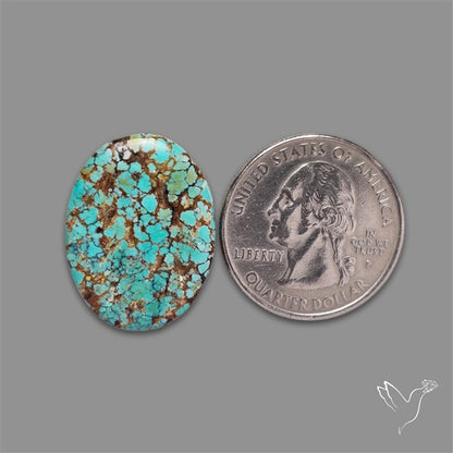 Selected Hubei Turquoise Cabochon