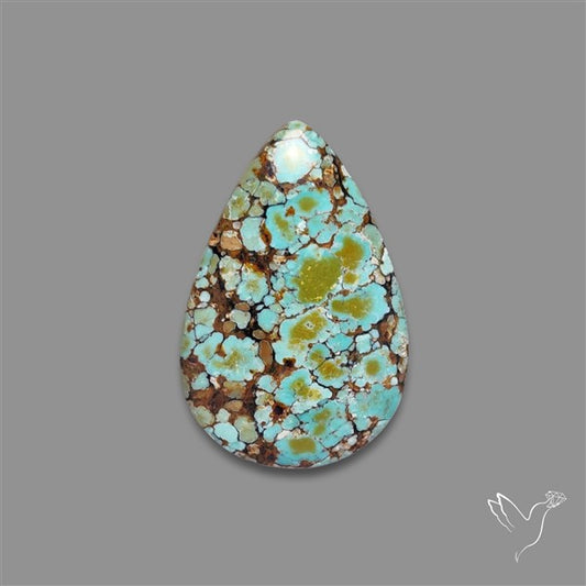 Selected Hubei Turquoise Cabochon