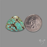 Selected Hubei Turquoise Cabochon