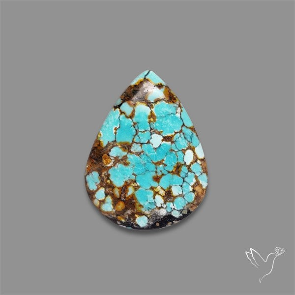 Selected Hubei Turquoise Cabochon