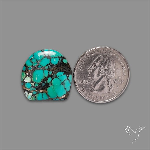 Selected Hubei Turquoise Cabochon