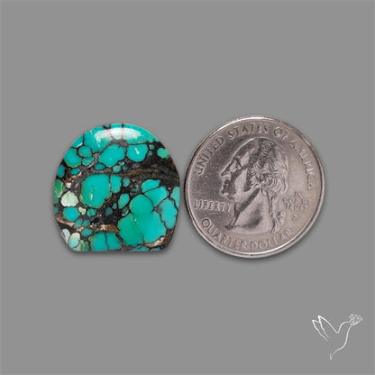 Selected Hubei Turquoise Cabochon