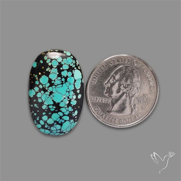 Selected Hubei Turquoise Cabochon
