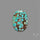 Selected Hubei Turquoise Cabochon
