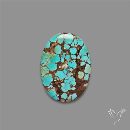Selected Hubei Turquoise Cabochon