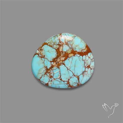 Selected Hubei Turquoise Cabochon