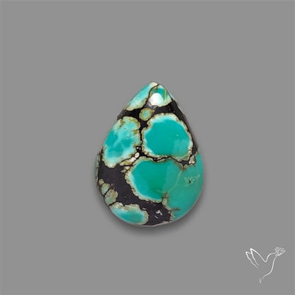 Selected Hubei Turquoise Cabochon