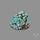 Selected Hubei Turquoise Cabochon