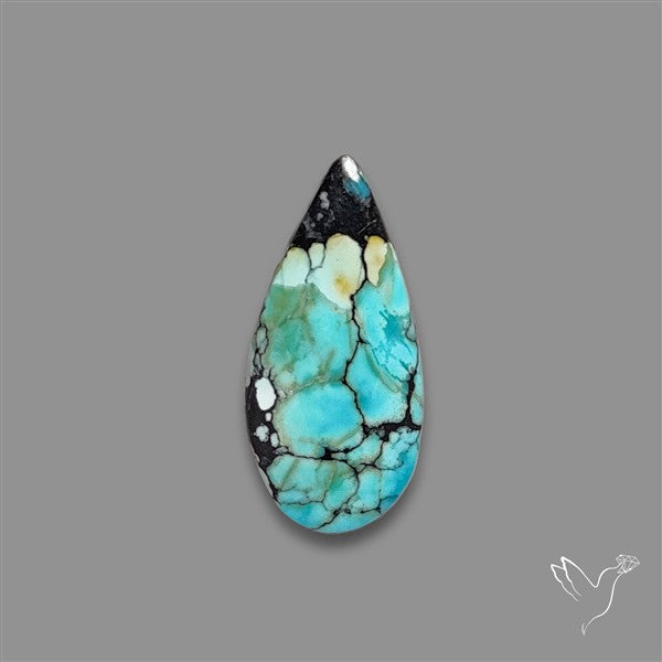 Selected Hubei Turquoise Cabochon