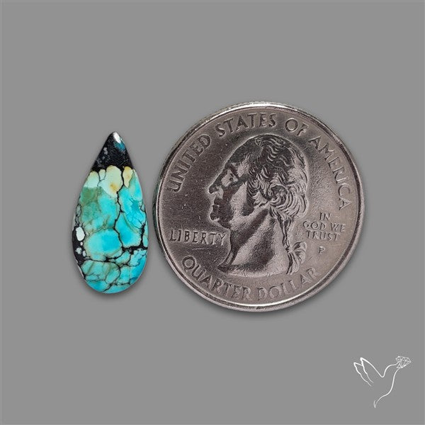 Selected Hubei Turquoise Cabochon