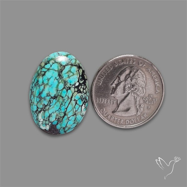Selected Hubei Turquoise Cabochon