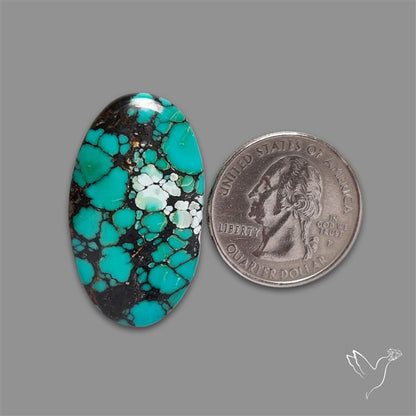 Selected Hubei Turquoise Cabochon