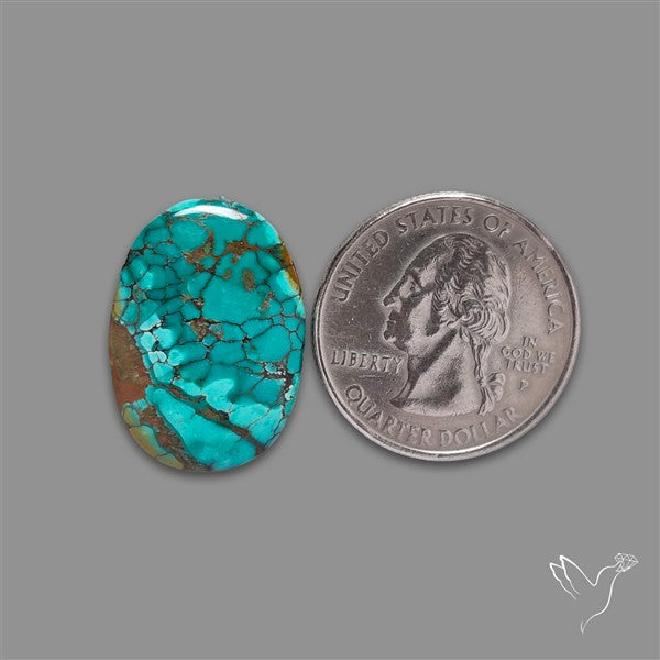 Selected Hubei Turquoise Cabochon
