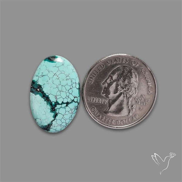 Selected Hubei Turquoise Cabochon