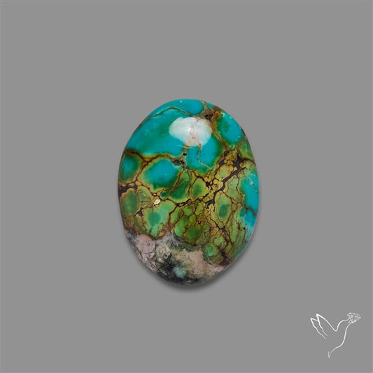 Selected Hubei Turquoise Cabochon