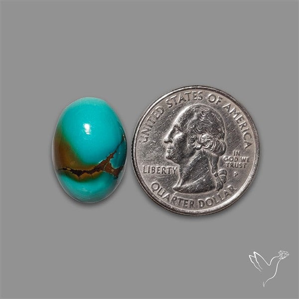 Selected Hubei Turquoise Cabochon