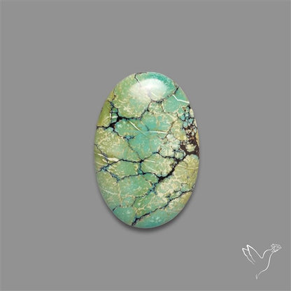 Selected Hubei Turquoise Cabochon