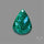 Chrysocolla In Malachite Cabochon