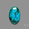 Chrysocolla In Malachite Cabochon