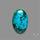 Chrysocolla In Malachite Cabochon