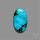 Chrysocolla In Malachite Cabochon