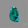 Chrysocolla In Malachite Cabochon