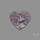 Grape Agate Druzy Heart