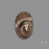 Rare Pyritized Ammonite Negative Fossil